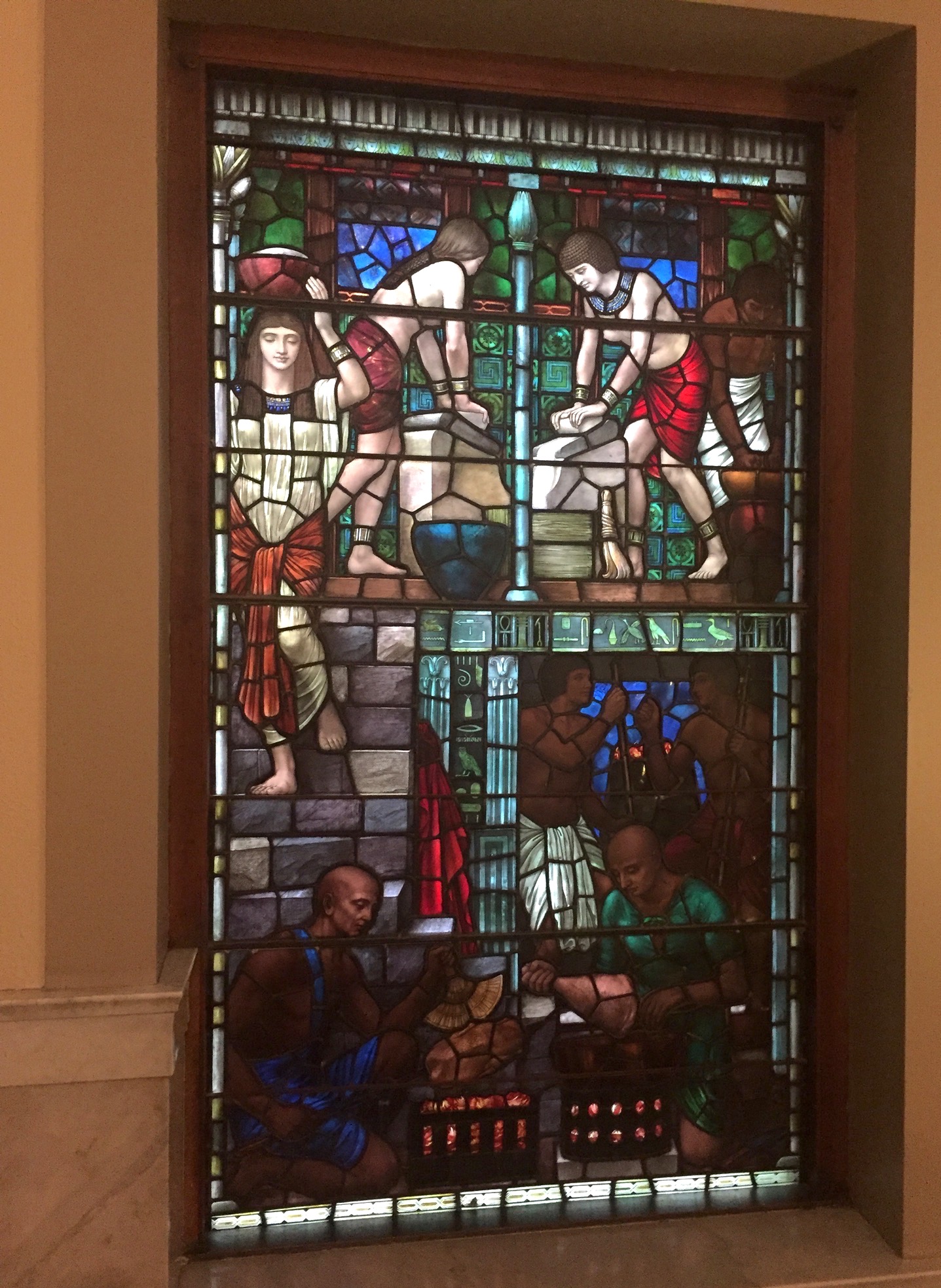 Looking through Egyptian Glass The Stained Glass Windows at UofT’s